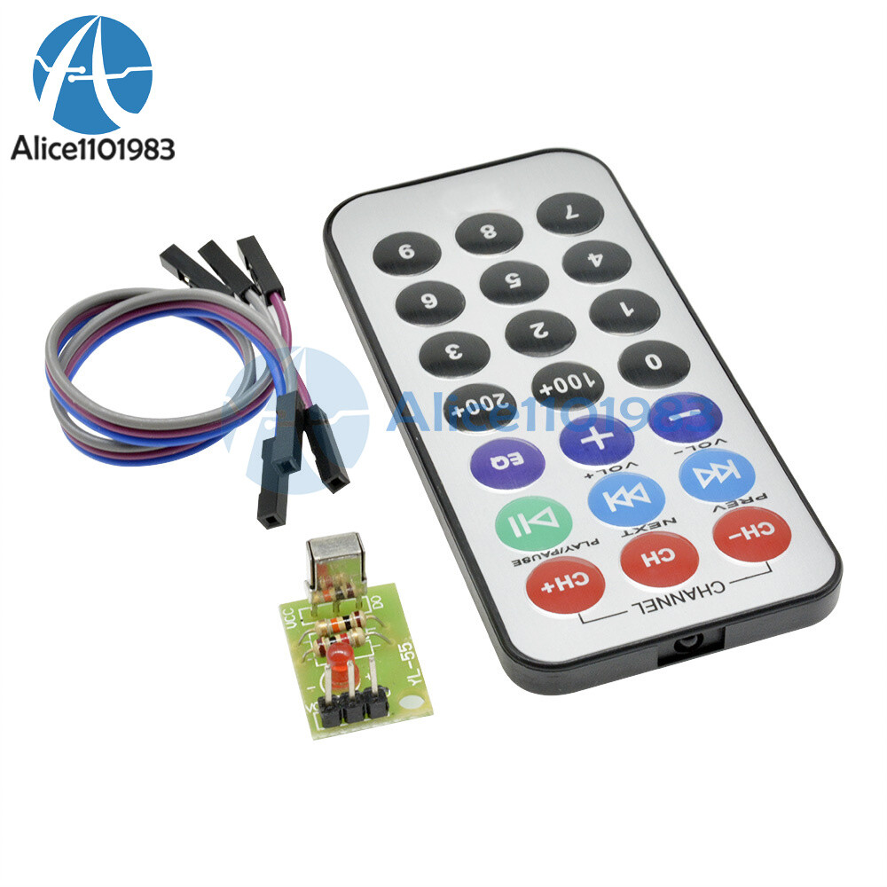 HX1838 VS1838 NEC Infrared IR Wireless Remote Control Sensor Module For arduino