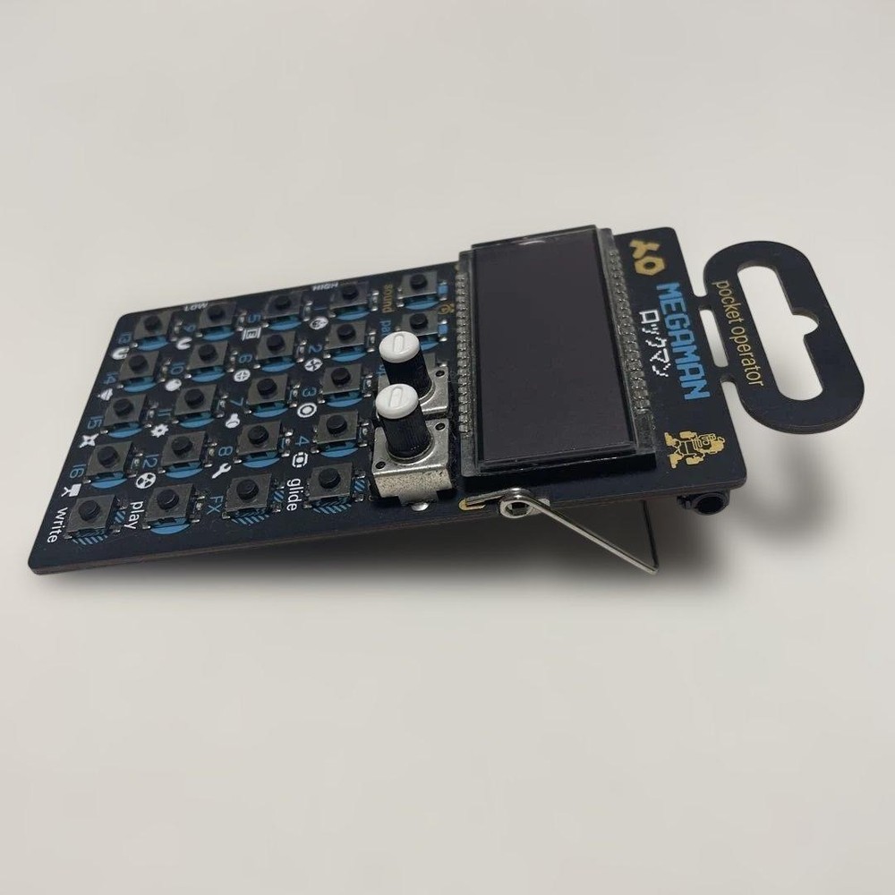 Teenage Engineering PO-128 Mega Man Pocket Operator Sampler Sequencer