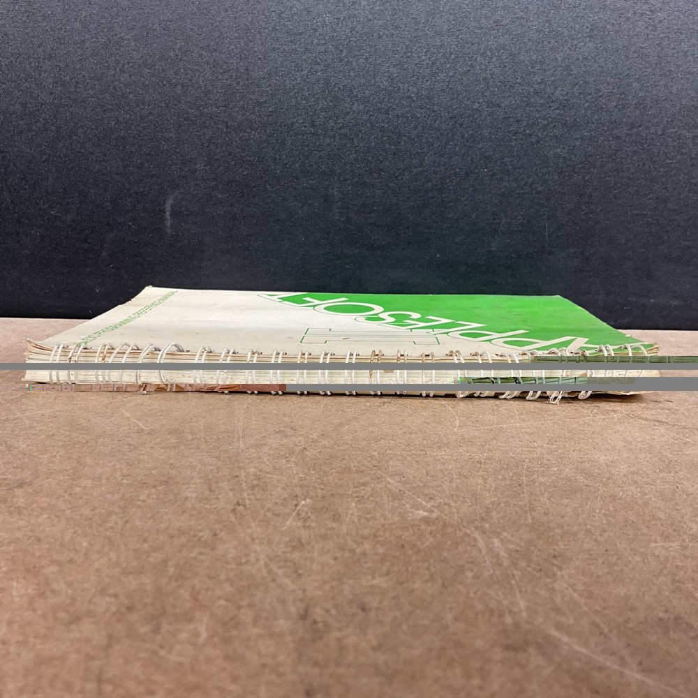 Apple AppleSoft II Basic Programming Reference Manual Vintage Computing