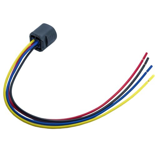 Alternator Voltage Regulator 4-Pin Connector Pigtail Harness Compatible with