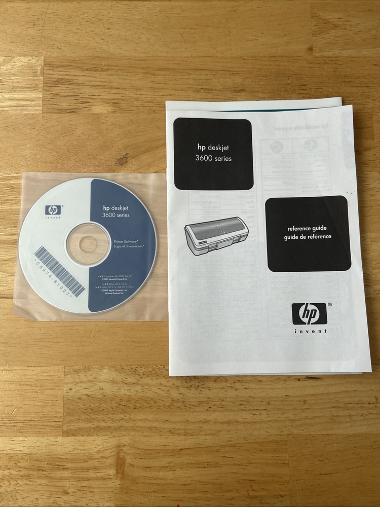Hp Deskjet 3600 PC Software & Guide