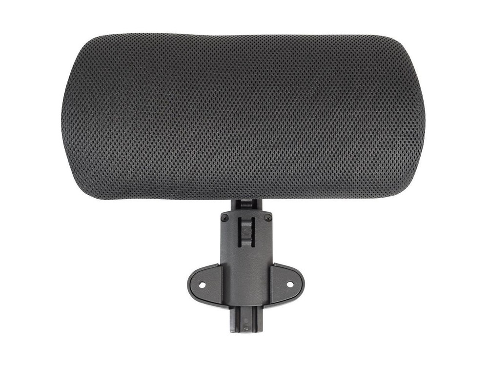 Lorell Headrest Adjustable 1-3/5"x12-3/5"x6" Black 60329