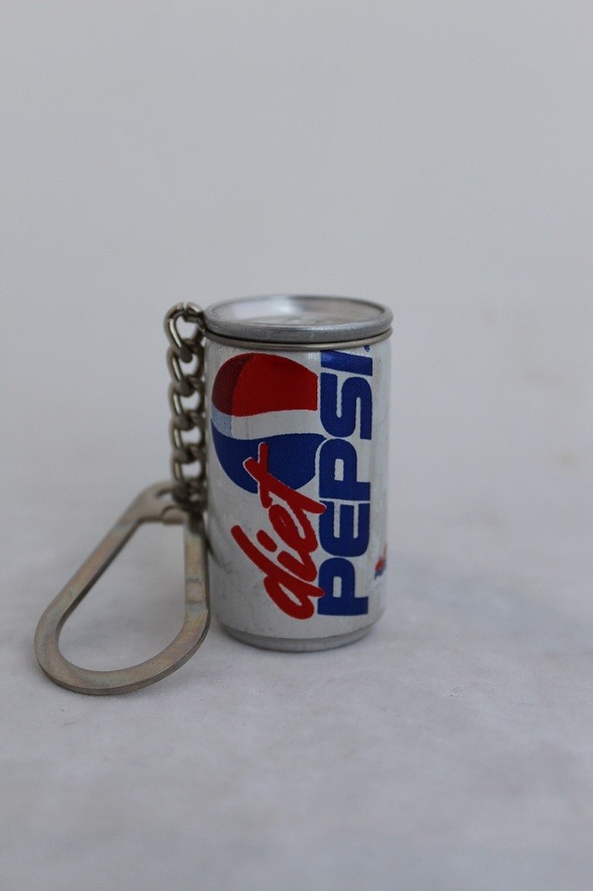 Diet Pepsi Miniature Can Key Chain