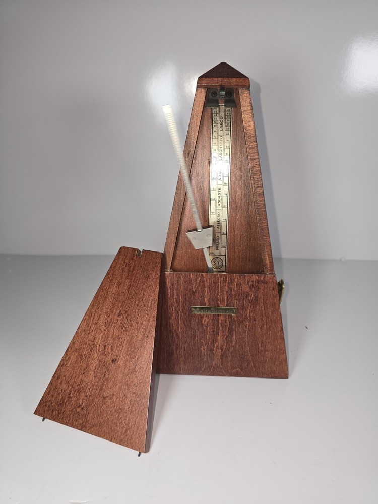Seth Thomas Metronome Rhythm Windup Pyramid EUC