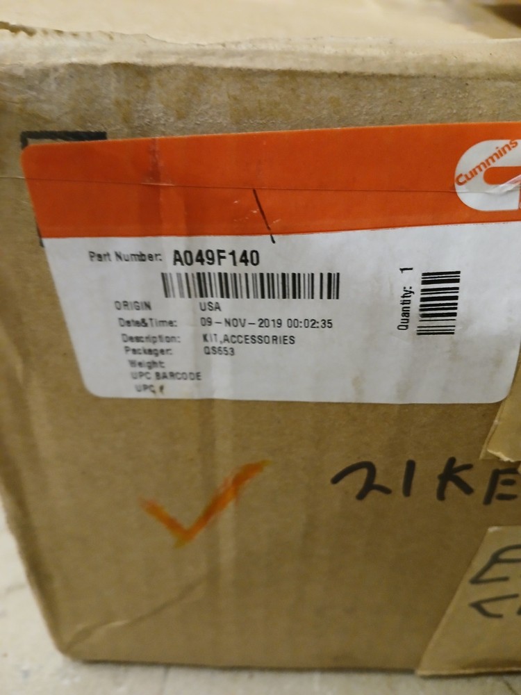 Cummins A049F140 Excitation Boost System (EBS).