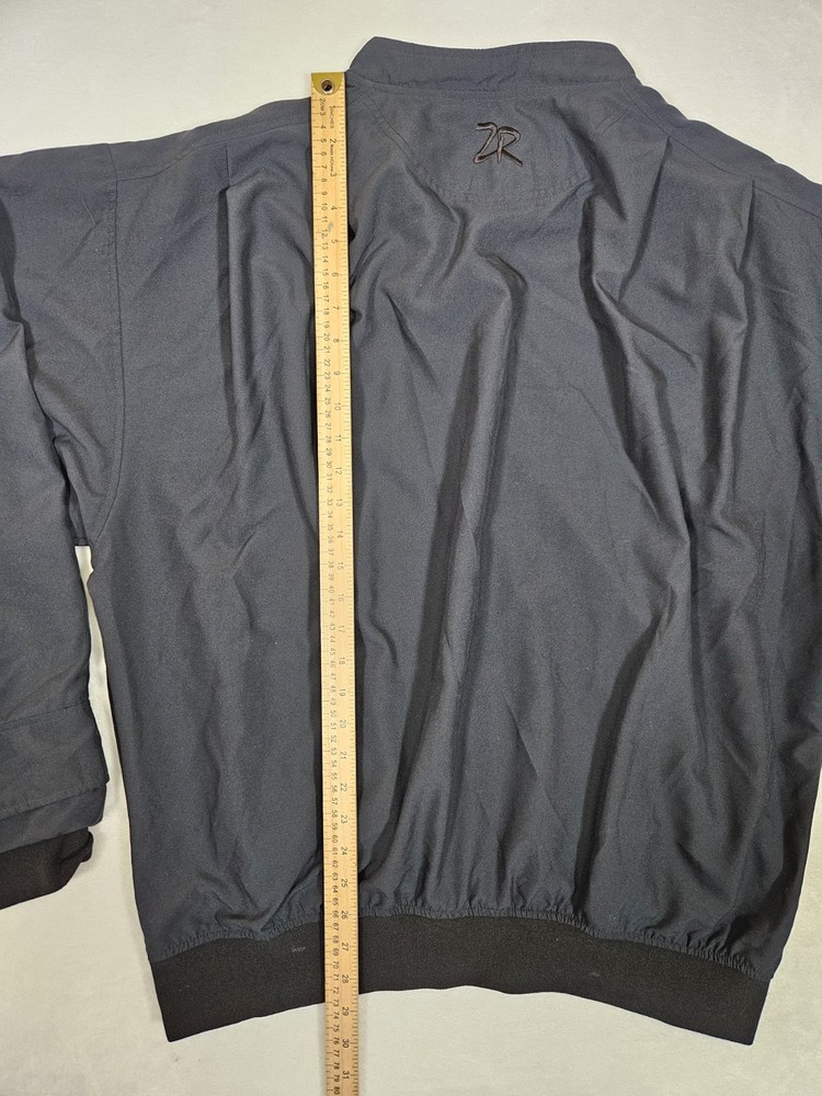 Zero Restriction Wind Shirt Men's Size Large Black Superlight Packable