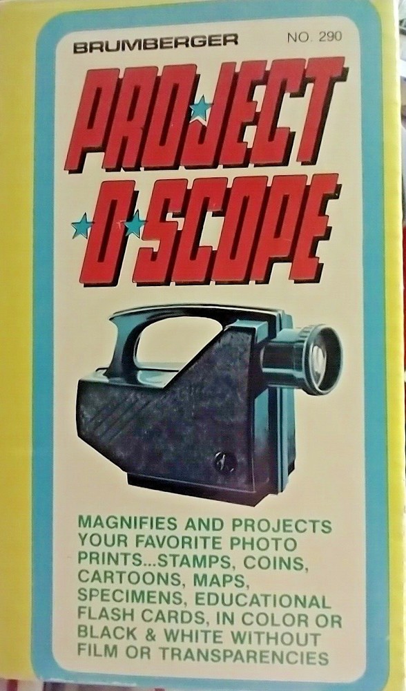 Brumberger Project-A-Scope Projector w/ Original Box