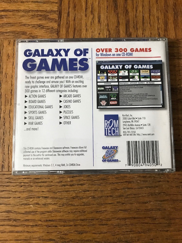Galaxy Of Games PC Game