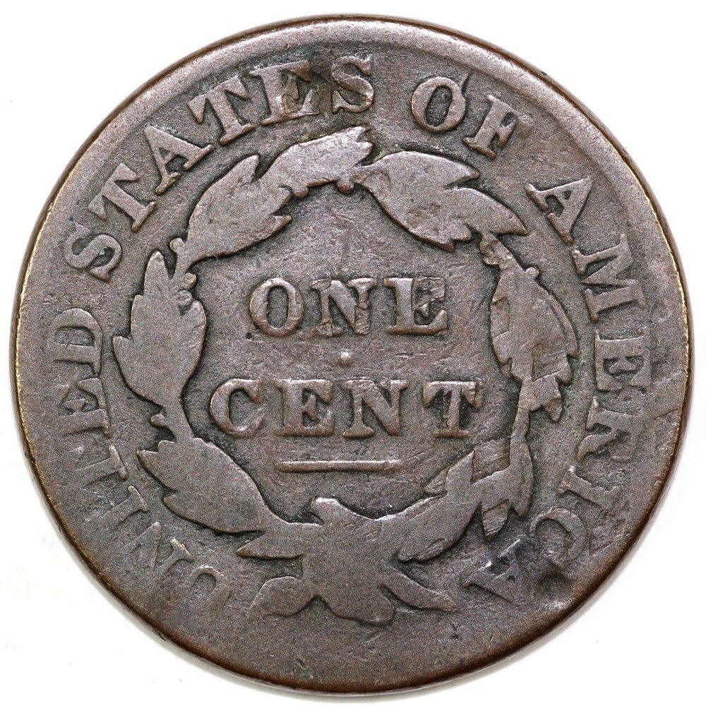 1831 1c N-12 Coronet or Matron Head Large Cent *LDS*