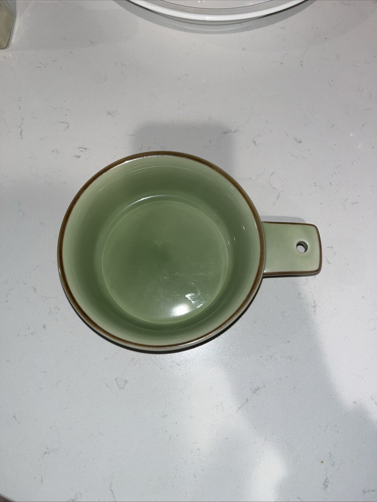 Oneida Studio Pottery Celadon Porcelain Tapas Dish