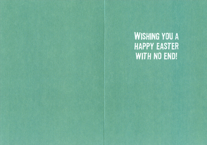 My Butt Hurts Funny Easter Card