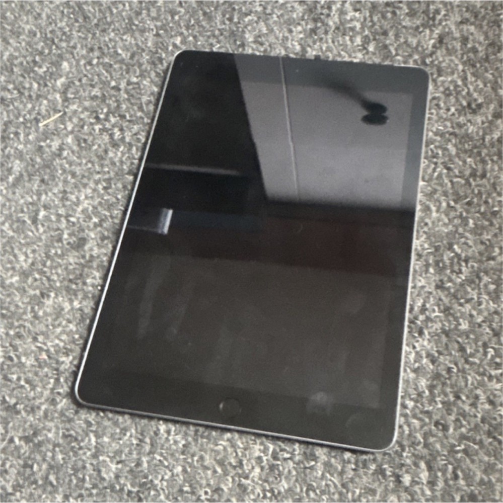 Apple iPad Silver Tablet Wi-Fi Built-In Front & Rear Camera iOS