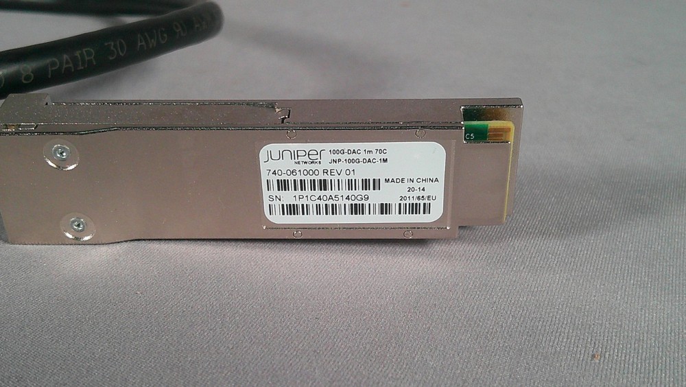 JUNIPER 740-061000 Direct Attach Copper Cable *** USED ***