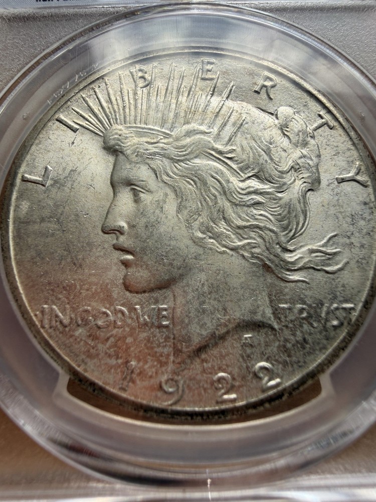 1922 S Peace Silver Dollar PCGS MS63