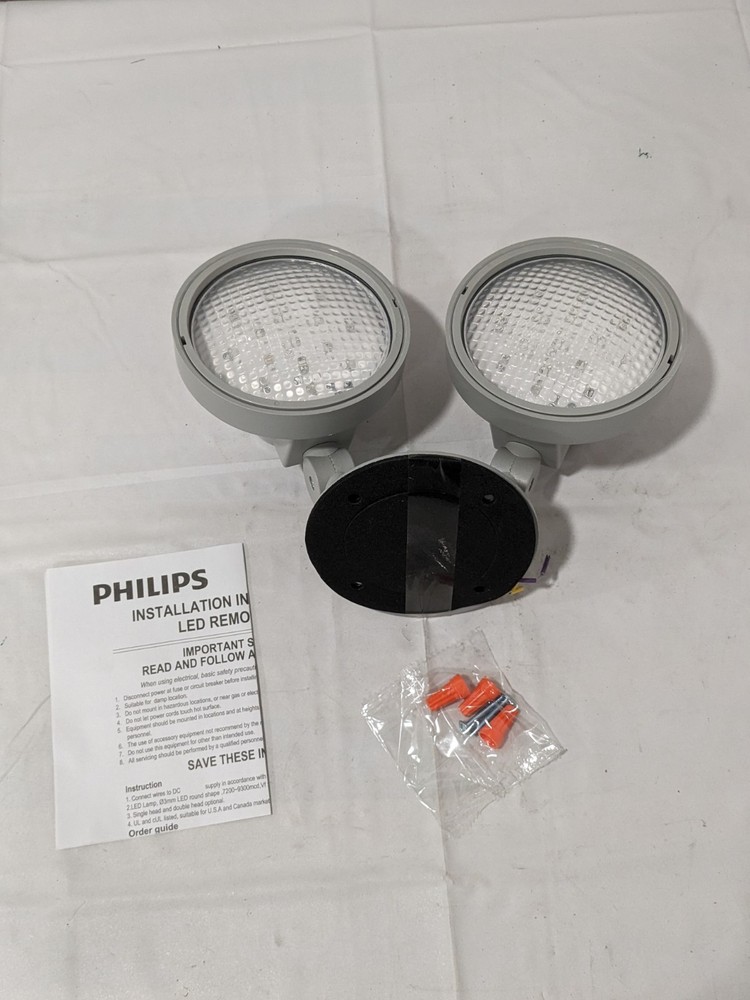 Philips LED Dual Exit & Emergency Light PVLL2RGO