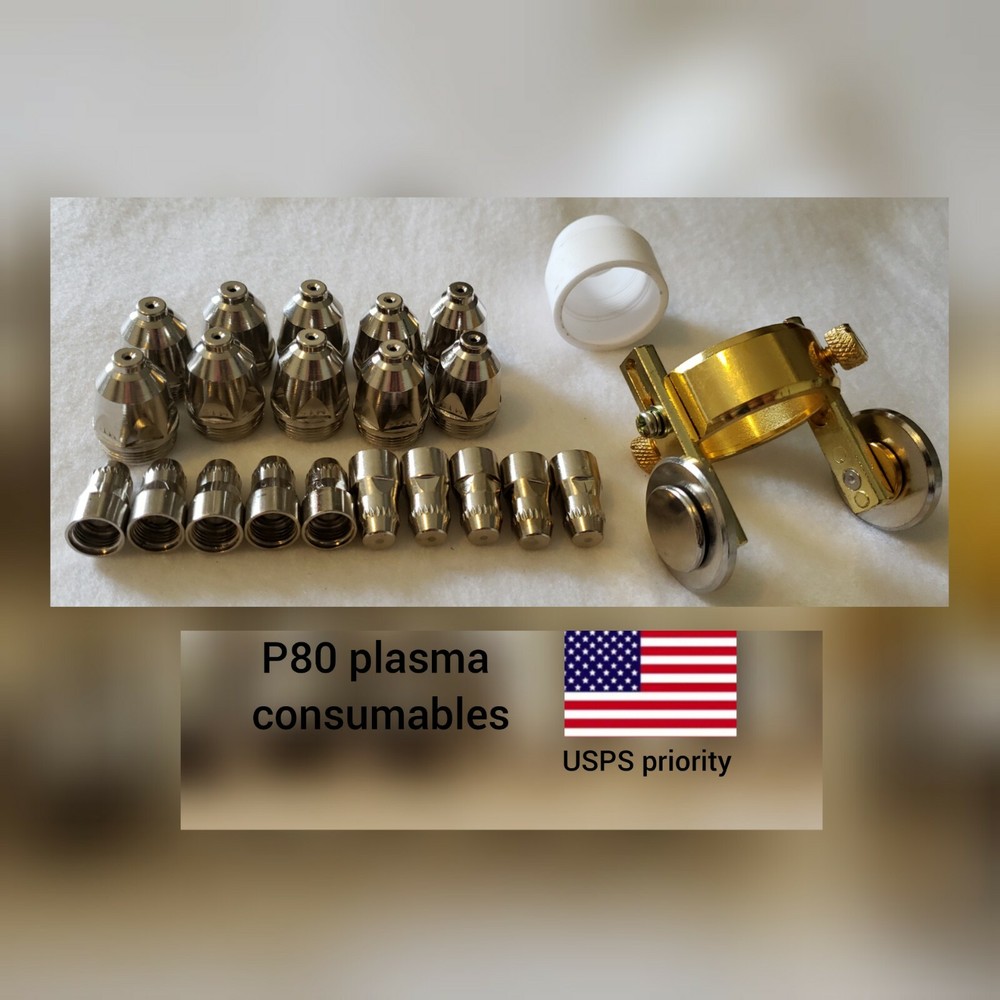 Plasma Cutter Torch P80 Pilot Arc 60A 80A 26Ft for most Cutting Machine