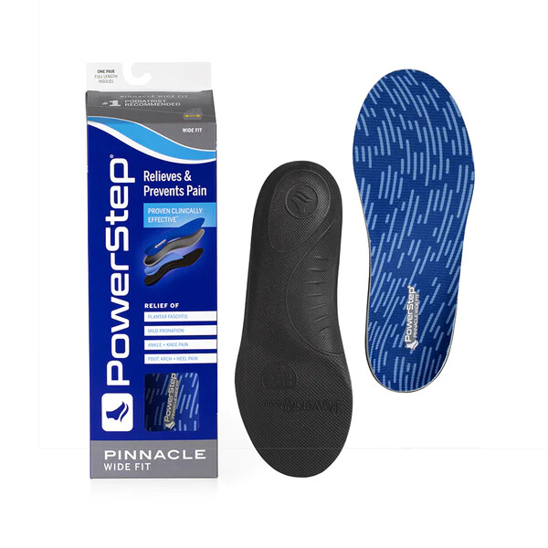 Powerstep Insoles Pinnacle Wide Fit