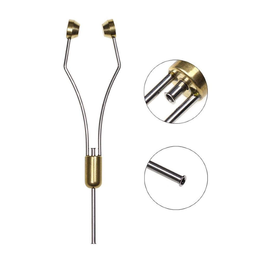 6pcs Fly Tying Tools Combo Kit Fly Tying Vise Bobbin Holder Threader Needle