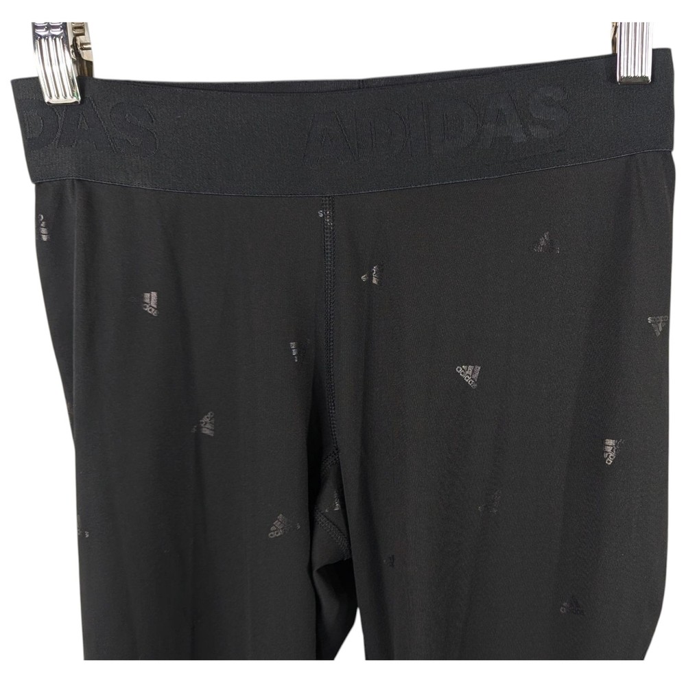 Adidas Techfit Compression Pants Womens sz Small Black Climacool Ankle