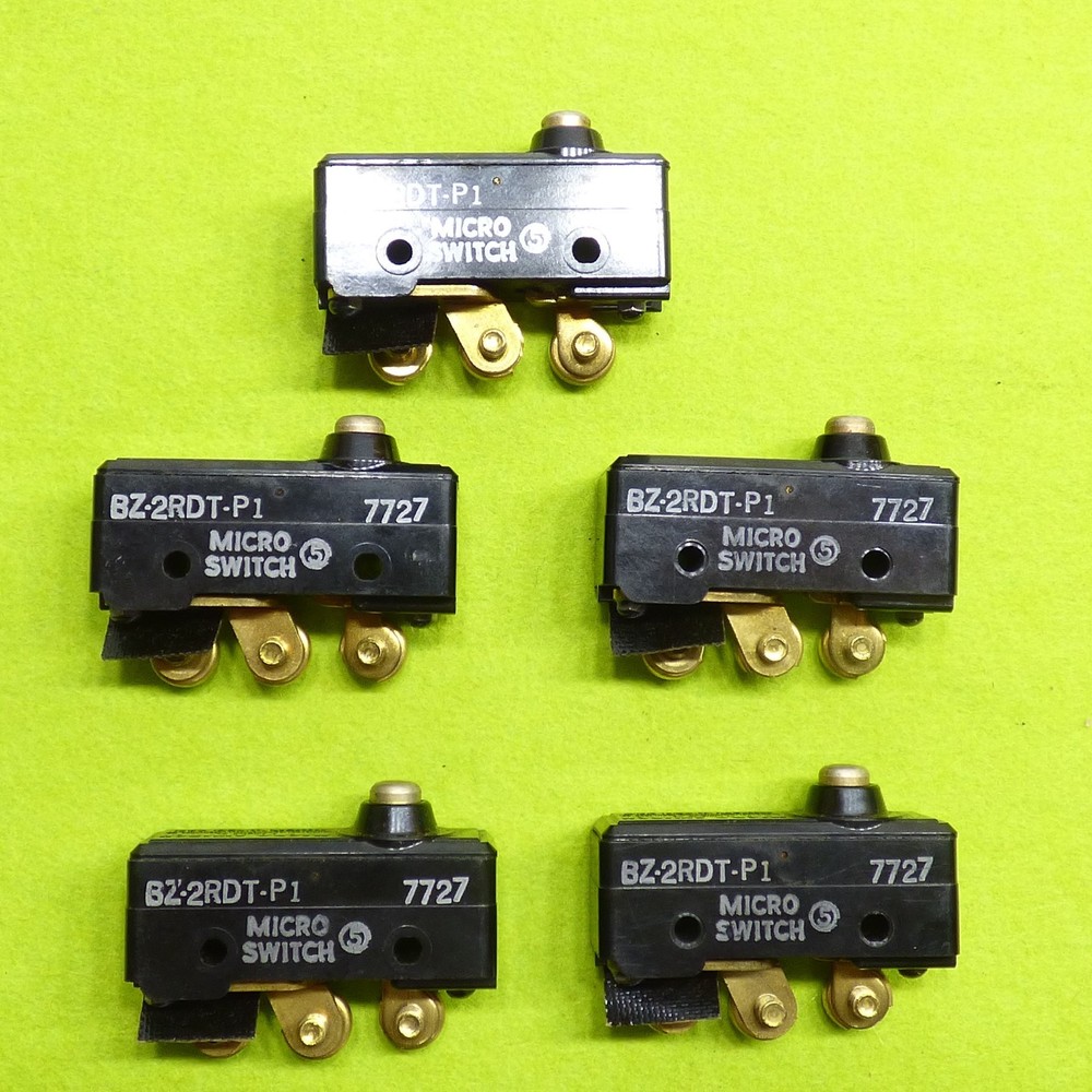 5 Honeywell micro switch bz-2rdt-p1 microswitch