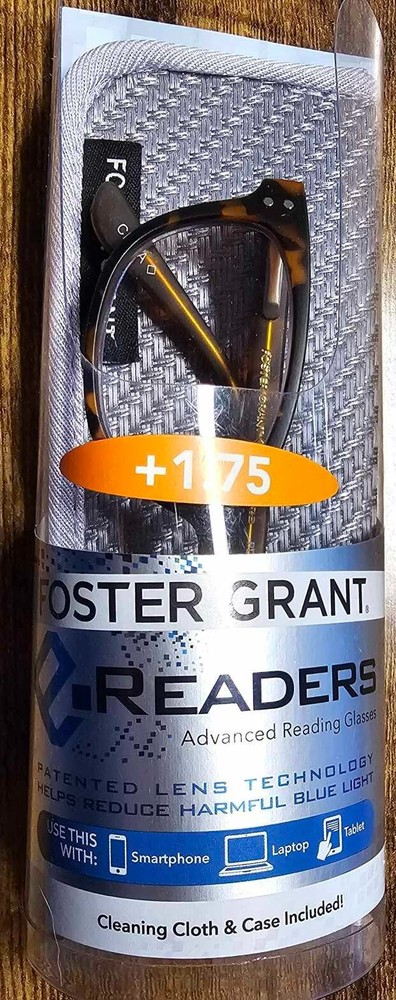 Foster Grant Ereaders Reading Glasses Blue Light Filtering - you choose