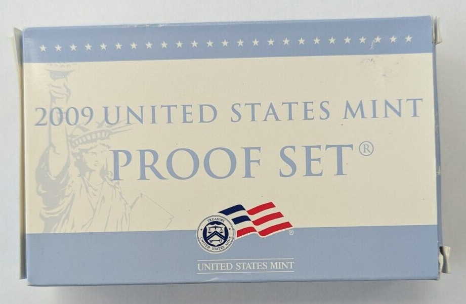 2009-S US Mint 18-Coin Proof Set Complete Slides/Box+COA -OGP-