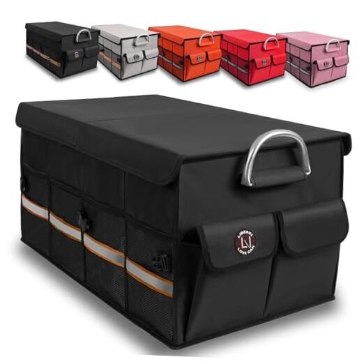 Trunk Organizer, LIBZAKI Cargo Organizer, Premium Multi Regular Black
