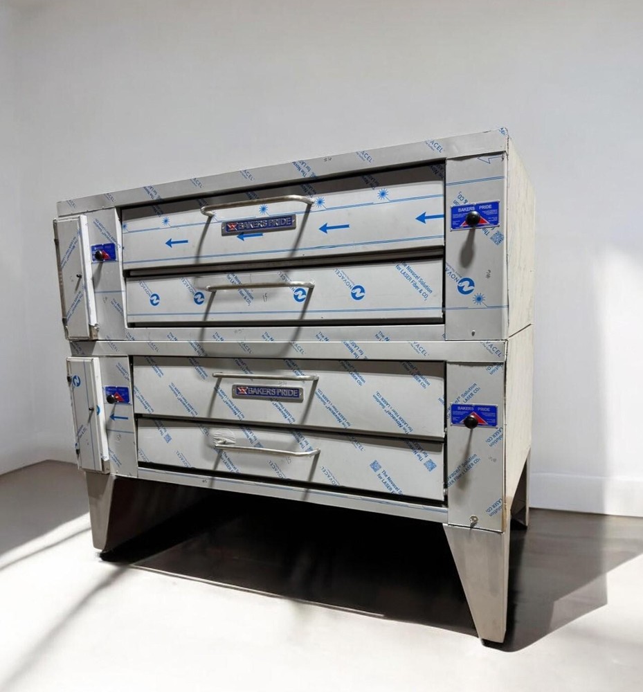 Bakers Pride Y-602 Double Deck Pizza Oven – Refurbished