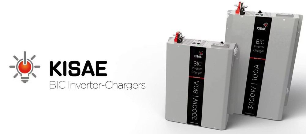 KISAE Inverter Chargers 2000W/80A or 3000W/100A