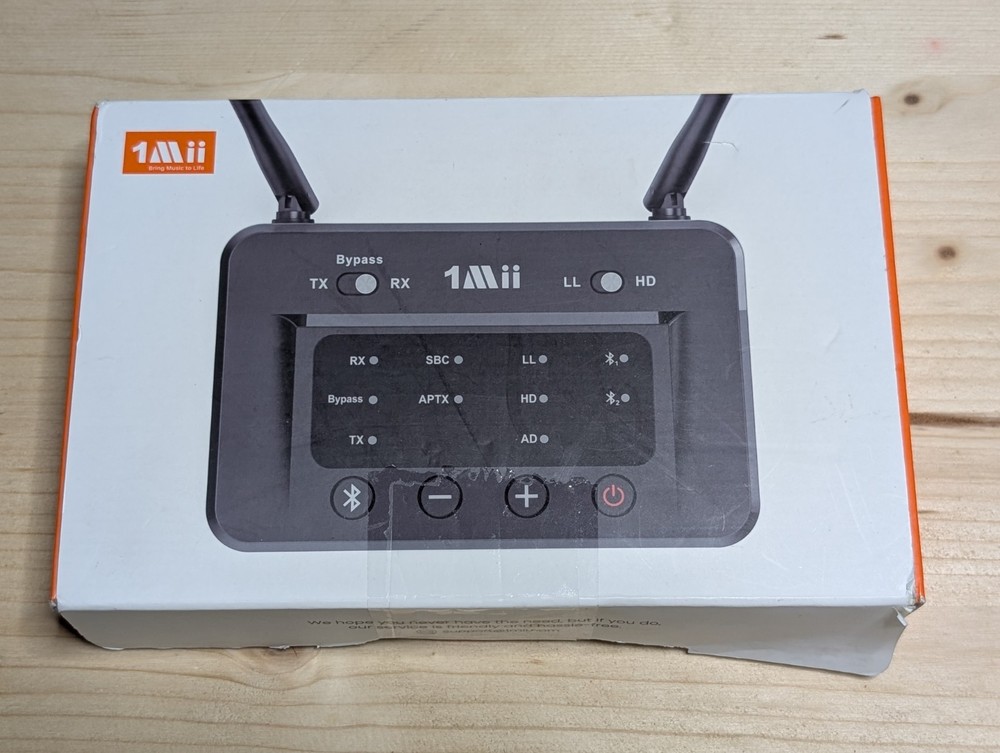 1Mii B03 Bluetooth Transmitter & Receiver 2-In-1 Wireless Adapter