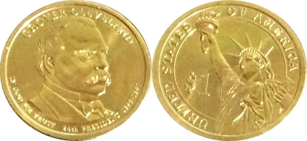 2012-D CHESTER ARTHUR $1 DOLLAR FRESH FROM MINT ROLL