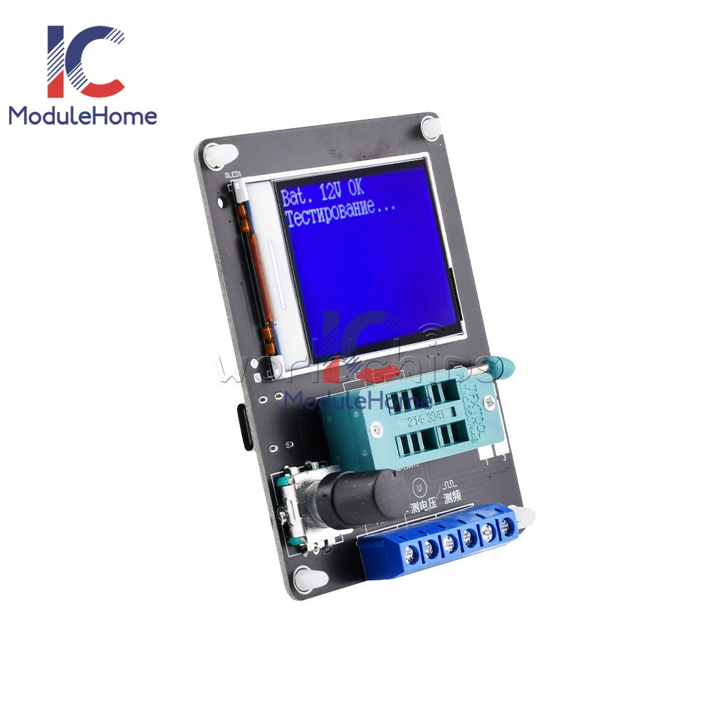 GM328A Transistor Tester Diode Capacitance Inductance ESR Volt Frequency Meter