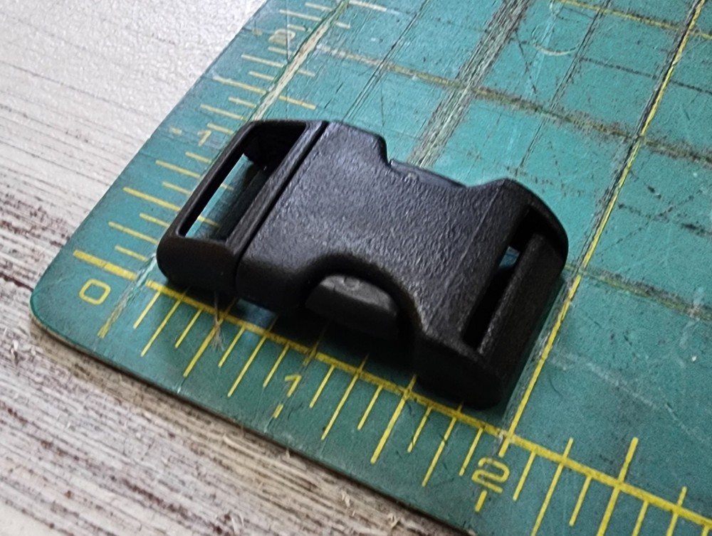 3/4" side release buckle weinerlock