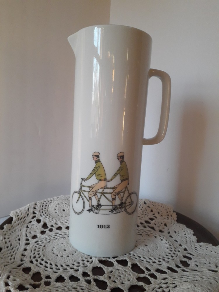 MCM Thomas Rosenthal 1912 Ceramic Pitcher