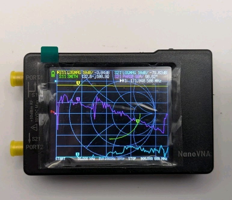 NanoVNA 4" Screen Handheld Vector Network Analyzer