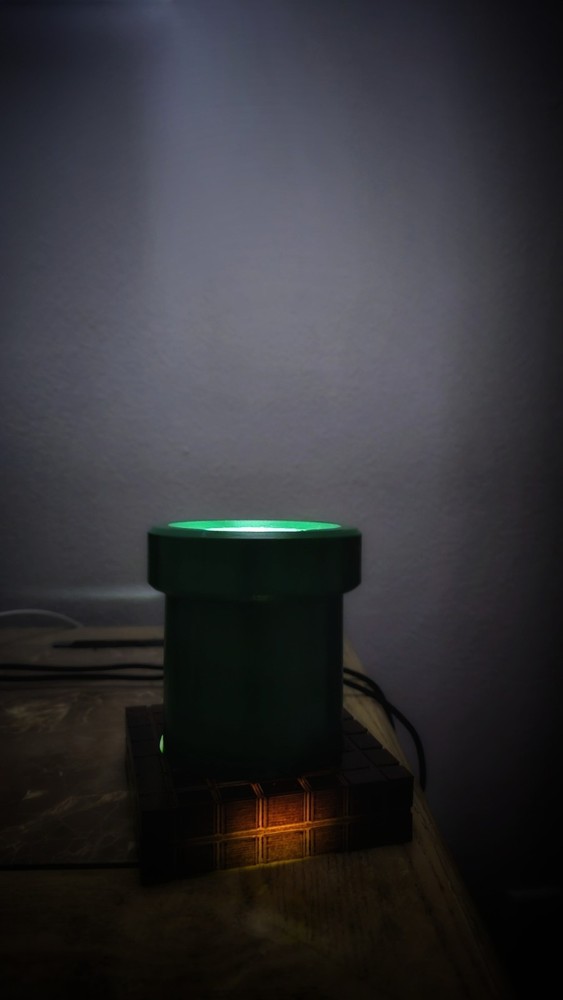 Mario Bros Theme Night Light