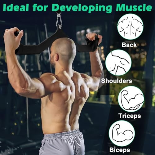 LAT Pulldown Attachments: LAT Pull Down Bar Cable Machine 1 - Narrow Grip