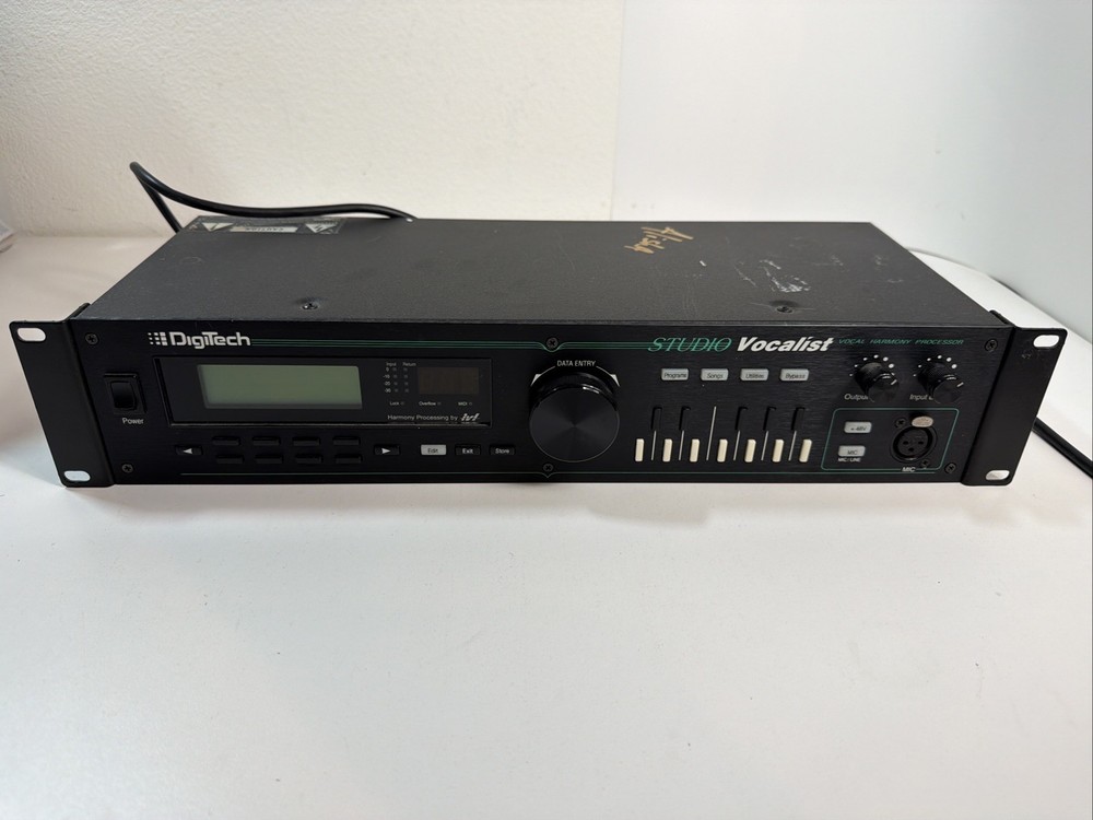 DIGITECH STUDIO VOCALIST  RACK MOUNT STUDIO EFFECT VOCAL HARMONY PROCESSOR