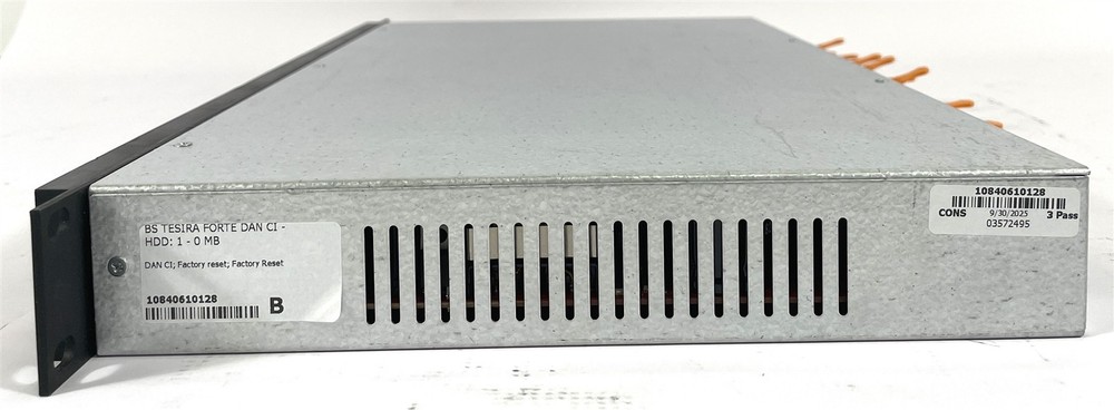 Biamp Systems Tesira Forte Dan CI Digital Audio Processor