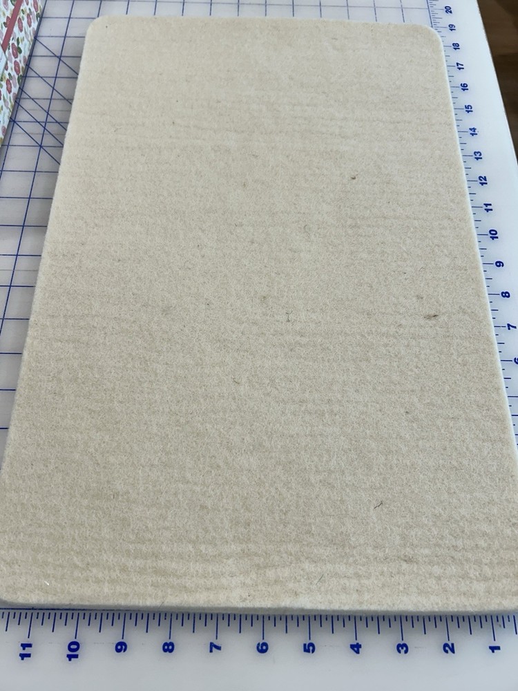 Wool Felted Ironing Pad 12” X 18”