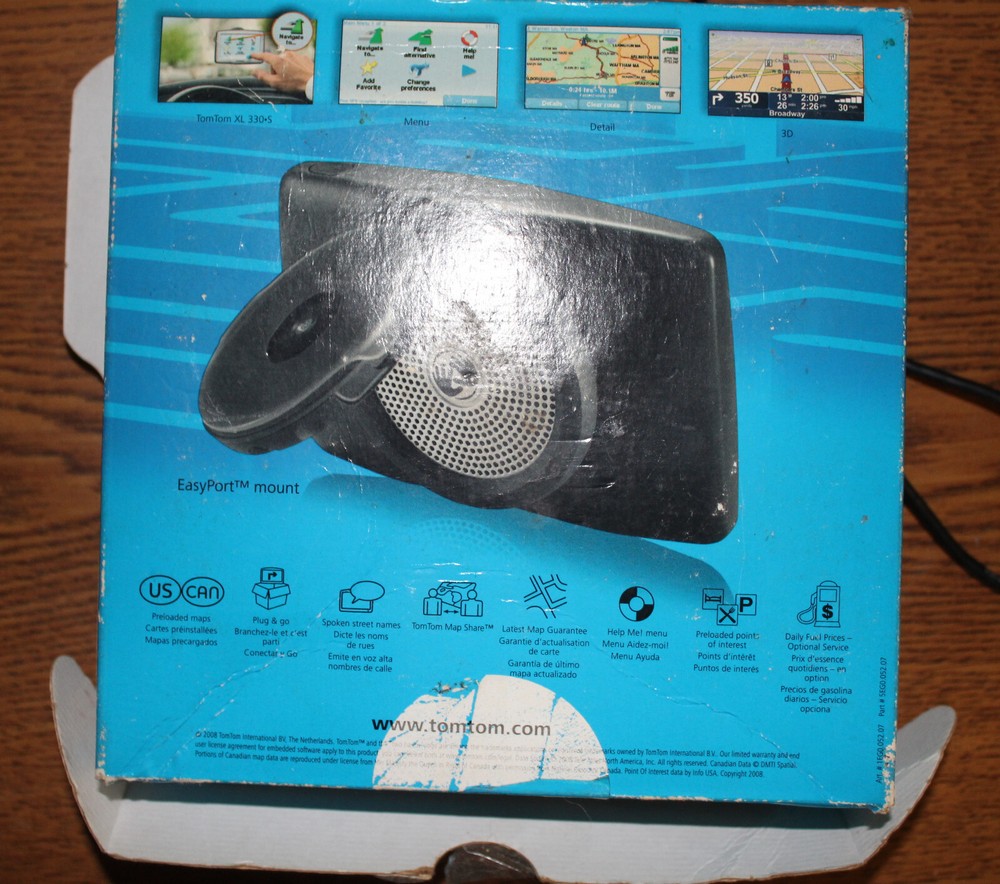 TOM TOM XL GPS N14644 Navigation System Tested AO4062929