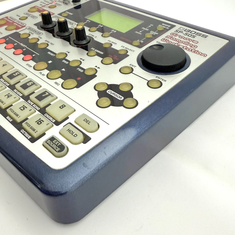 BOSS SP-505 Groove Sampling Workstation Digital Sampler W/Adapter, Memory card