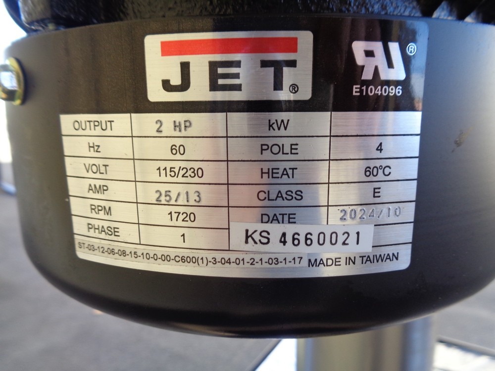 JET Tools JDP-20VS-1 Floor Drill Press Variable Speed 300–2000 RPM 2HP