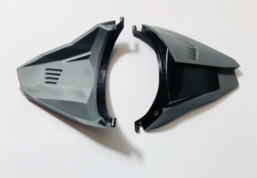 Oakley Clifden OO9440 Protective Gray/ Black Replacement Side Shields Genuine