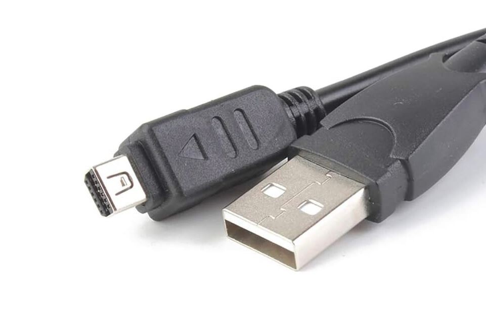 CB-USB6 Cable for Olympus Digital Cameras that Use USB Cable CB-USB5/CB-USB6