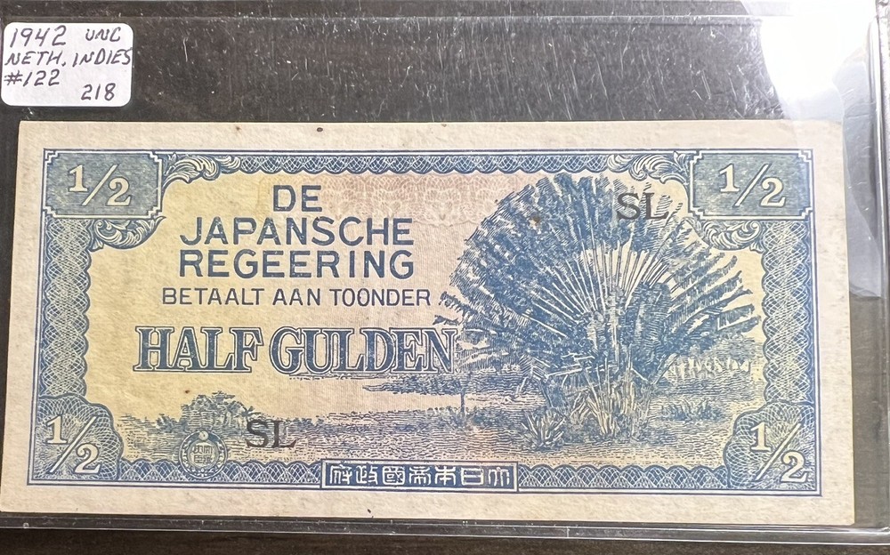 Netherlands India - 1/2 Gulden 1942