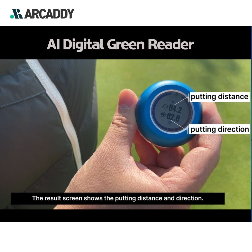 ARCADDY Digital Putting Green Reader Golf Putt Training Aid Golf accessories