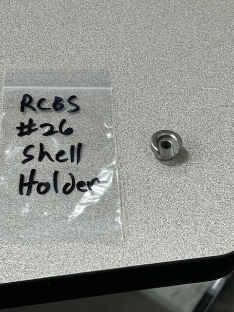 RCBS #26 Shell Holder (7mm x 65 Rimmed)