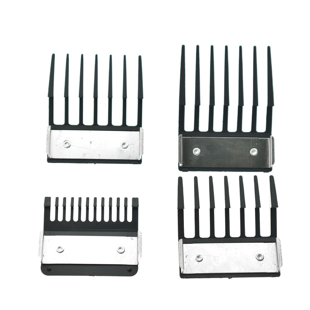 4Pcs Universal Cut Clipper Limit Comb Guide Attachment Size Barber Replacementhz