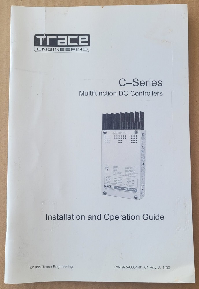 Trace C60 Charge/load Controller 12/24 Volt DC